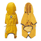 thumbnail image 3 of Chubasqueros impermeables para cachorros con capucha para perros pequeños y medianos, Poncho con correa reflectante, chaqueta ligera, 3 of 5