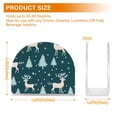 thumbnail image 3 of Deers Pines Trees Snow Napkin Holder for Table Clear Napkin Stand Paper Holder Acrylic Organizer Dispenser Napkins for Dinner Kitchen Restaurant Room, 3 of 8
