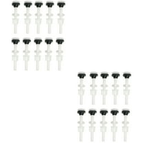 20 Pcs Cistern Lid Toilet Tank Bolts Toilet Button Toilet Water Tank Push Button White Toilet Water Tank Button