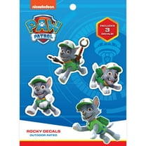 Paw Patrol Rocky Decals - Set of 3 Vinyl Stickers for Kids and Adults - Vinyl Decals for Laptop, Tumbler, Water Bottle, Vehicles - Nickelodeon Stickers
