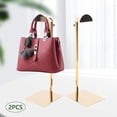 thumbnail image 7 of MONIPA 2pcs Adjustable Purse Stand Holder Handbag Display Rack Hanger Bag Store Metal, 7 of 7