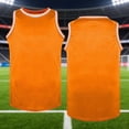 thumbnail image 3 of Agkizg Boys Mesh Basketball Tee Solid Quickly Dry Tank Top for Kids Breathable Sleeveless Sports Shirt, Sizes 4-5 Years, 3 of 6