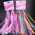 thumbnail image 3 of 2x banderines con borlas para manillar de bicicleta, cinta para bicicleta para niños amarillo y rosa Ehuebsd Accesorios para bicicletas, 3 of 9