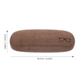 thumbnail image 2 of 1Set Rectangular Khaki Cotton Linen Iron Simple Cloth Eyeglass Case for Spectacle Case, 2 of 9