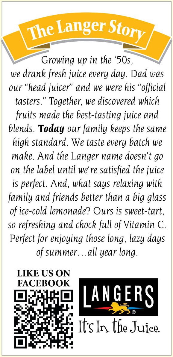 (Pack Of 8) Langers Juice Lemonade 64 Fo