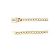 thumbnail image 2 of Cinturones de cadena de metal para mujeres INSPIRE CHIC, cinturones de cintura decorativos para vestidos y jeans, cinturón de hebilla cuadrada dorada de 46.5", 2 of 5