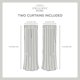 thumbnail image 4 of Par de cortinas Exclusive Home Loha Linen, 137 x 244 cm, color marfil, 4 of 6