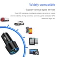 thumbnail image 2 of Luxsea Car Charger Adapter - 3.0 Portable USB w/Fast Charge Technology & Dual Ports - Compatible w/Apple iPhone, Android, Tablet or Other USB Device, 2 of 9