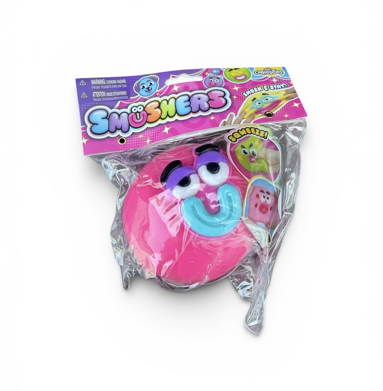 Smushers Stress Ball, 2 Piece colors at random