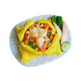 thumbnail image 2 of Juguete de comida en miniatura, comida tailandesa de muñeca pequeña, comida de cocina ligera, accesorios de cocina de casa de muñecas para regalos de B, 2 of 8