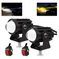 thumbnail image 2 of Par Faros De Lupa Para Auto Moto Antiniebla 10000lm 6000k, 2 of 8