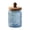 🍒 Blue_Hot#2865, variant on 700ml Glass Storage Jar With Lid – Colored High Borosilicate Food Container, Airtight Kitchen Canister For Snacks, Tea, Dry Goods, Countertop Organization