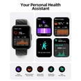 thumbnail image 6 of Parsonver Smartwatch 1.91" HD Display Bluetooth Answer Make Calls Heart Rate Sleep Monitor Fitness Tracker Black, 6 of 10