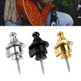 thumbnail image 1 of Tbest 10Pcs Cerraduras y Bloqueo de Correa de Guitarra Strap Lock Metal Rápida Correas de Seguridad co de Guitarra Eléctrica(Plata) Guitar Strap Locks Spptty no, 1 of 7