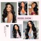 thumbnail image 4 of Pelucas con encaje en la parte delantera Jamoro Body Wave, 28 pulgadas, cabello humano, densidad del 200%, 4 of 8