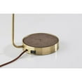 thumbnail image 4 of Adesso Brooks AdessoCharge Wireless Charging Desk Lamp, Antique Brass, Metal Shade, 4 of 9