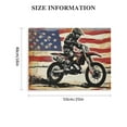 thumbnail image 3 of Autua Dirt Bike Canvas Wall Art Print For Living Room Bedroom Office 20x16in, 3 of 6