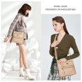 thumbnail image 4 of KL928 Crossbody Bags for Women Shoulder Bag Multi Pocket Soft PU Washed Leather Purse, 4 of 5