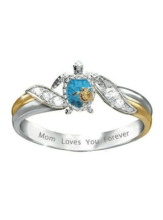 Turtle engagement deals ring