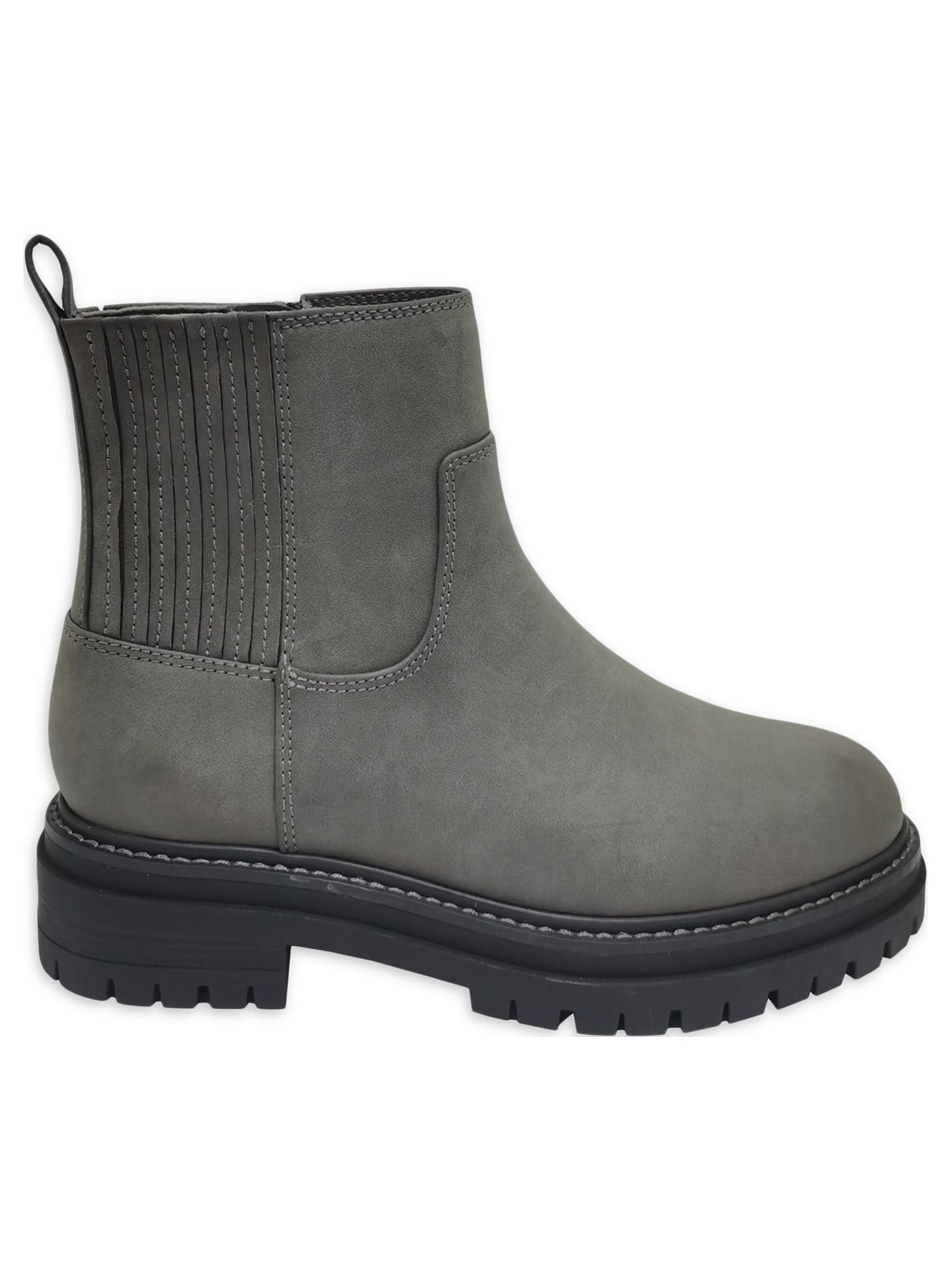 Time and Tru Women's Lug Chelsea Boots, Wide Width Available - image 2 of 6
