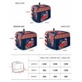 thumbnail image 2 of 4th of July Small Toaster Cover 2 Slice, Kitchen Appliance Covers, Patriotic Red Truck American Flag Star Firework Toaster Oven Cover with Loop, Bread Machine Cover Polyester Dust Cover Protection, 2 of 4