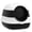 Black, variant on Dome Covered Cat Litter Box with Lid, White and Orange