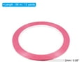 thumbnail image 2 of Uxcell 5/64" x 72 Yards Whiteboard Tape 3 Pack PET Dry Erase Tape Pink, 2 of 6