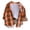 Orange, variant on Cathalem Toddler Flannel Shirt Jacket Plaid Long Sleeve Lapel Button-Down Shacket Jacket Kids Boys Girls School Uniform Orange 18-24 Months