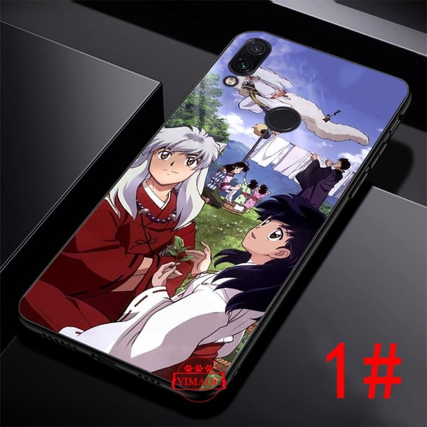 Funda Blanda Para Redmi Note 5 6 7 8 8T Pro 9 30AS inuyasha art Anime