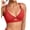 Red, variant on SHARICCA Women's Sport Bra High Impact Racerback Fitness Workout Wireless Yoga Bra
