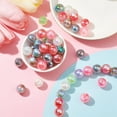 thumbnail image 6 of 50Pcs 15mm Imitation Jelly AB Color Transparent Acrylic Round Bubblegum Beads for Jewelry Making, 6 of 8