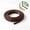 Brown, variant on 26.25 Feet / 8M Vinyl Glass Retainer Strip, 1/8 Inch Slot Rubber Glazing Bead, Press-Fit Window Glass Holding Strip for Single Pane Door Window Glass Installation, Brown