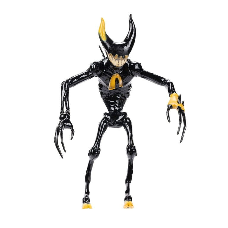 Bendy 5-inch Ink Demon Action Toy Figure with End Reel & Game