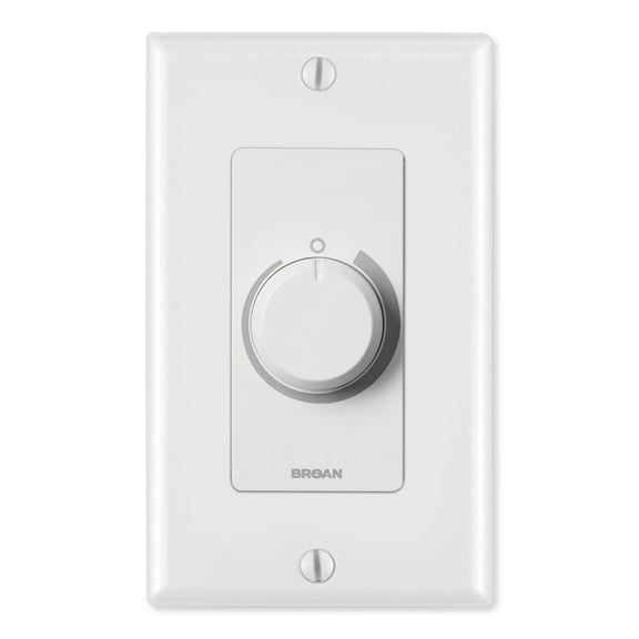 Broan-Nutone Speed Control,3 A,White,120 V SC100W