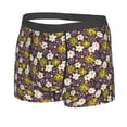 thumbnail image 2 of Balery Flowers Daisy Men's Boxer Briefs, Soft and Breathable Cotton Underwear with nylon Waistband-Medium, 2 of 9