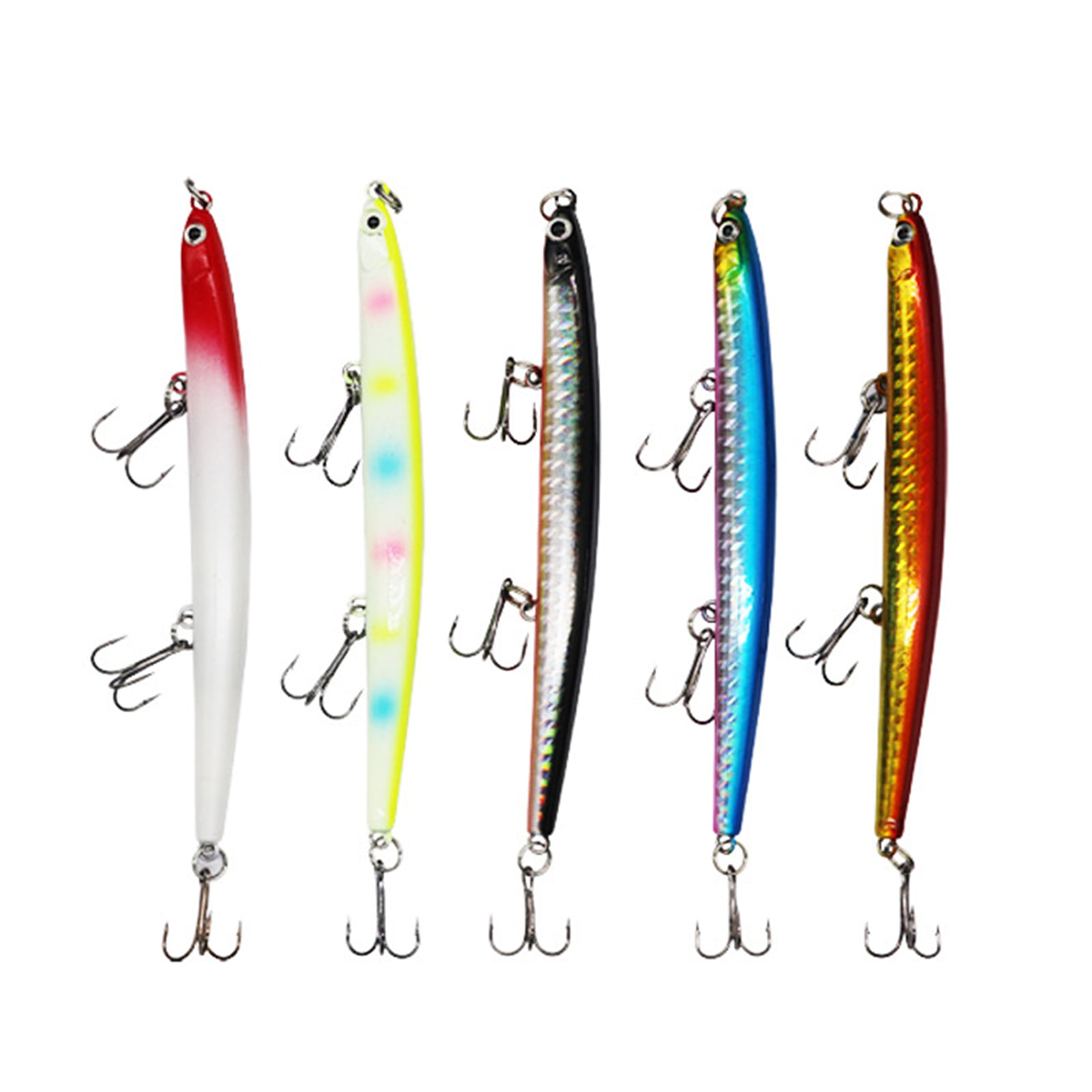 13cm 15g 1PC Minnow Baits Fishing Lures Artificial Fish Attachments Accessories 