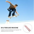 thumbnail image 4 of MasteelfCA 2 Pcs Rails de Longboard Professionnels Anti-collision Rails d'Os en Plastique, 4 of 7