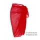 thumbnail image 4 of Yuarrent Pareo para mujer, traje de baño envolvente, estilo largo, accesorios de playa, ropa deportiva ligera de secado rápido, accesorio para Traje de baño rojo Yuarrent OD017125-02, 4 of 4