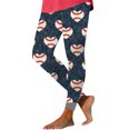 thumbnail image 1 of Gibobby Leggings Afelpados Mujer Leggings con estampado béisbol para mujer que las polainas para correr, yoga, gimnasio y entrenamiento（Azul marino， XXL), 1 of 4
