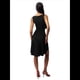 thumbnail image 3 of Vestido Casual Básico Sin Mangas de Color Liso, Ajustado, para Mujer, Negro, Talla XL, 3 of 7