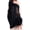 Black, variant on Women's Hollow Out Shawls and Wraps Knit Open Front Shrug Summer Shoulder Cover Up Casual Cardigan Cape Four Seasons