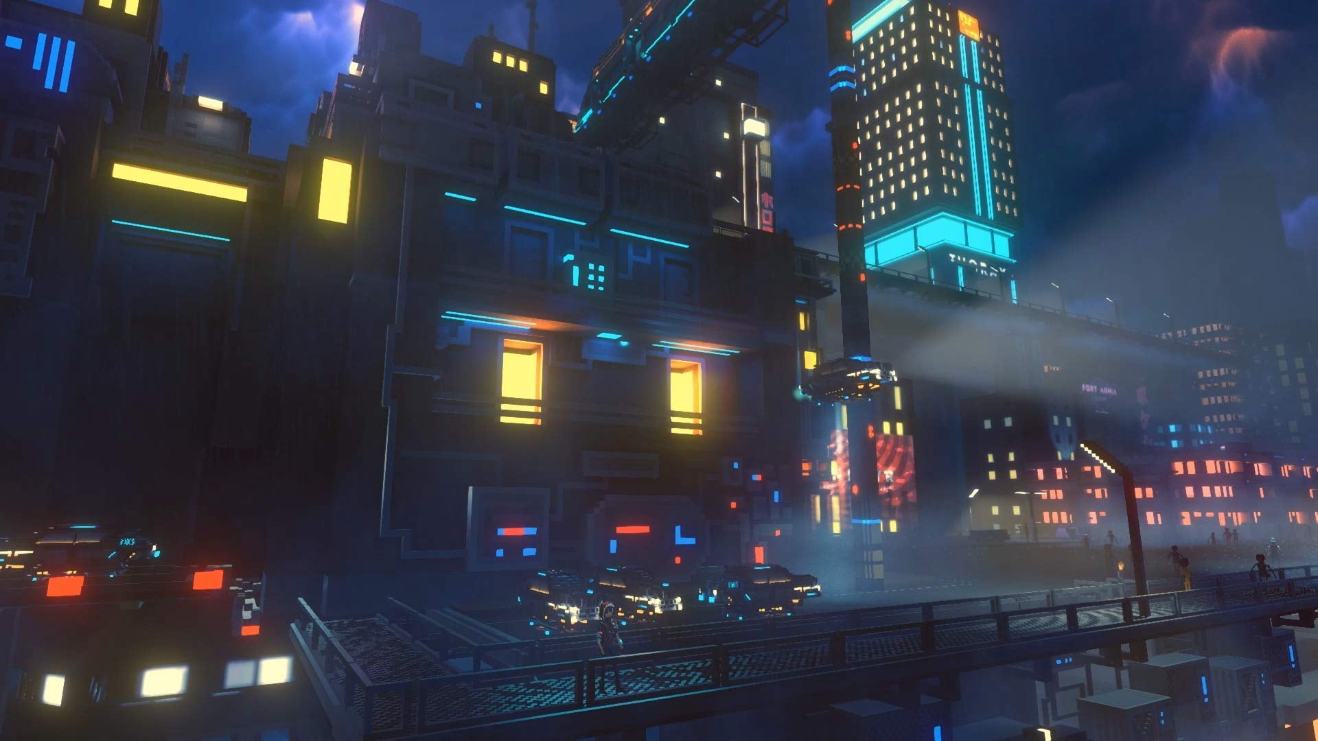 Cloudpunk for Xbox One, Crescent Marketing, Physical Edition