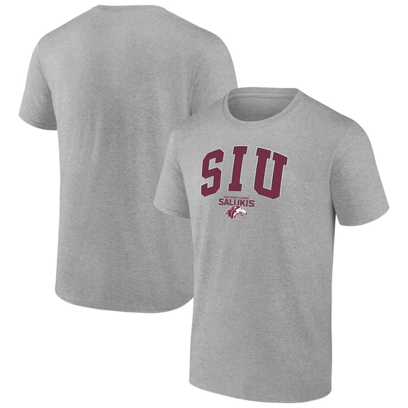 Men's Heather Gray Southern Illinois Salukis Campus T-Shirt