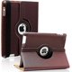thumbnail image 1 of Funda para iPad 2/3/4 - Funda protectora inteligente con soporte giratorio de 360 grados y función de encendido y apagado automático para iPad 4, iPad 3 y iPad 2 de Apple (marrón), 1 of 5
