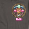 thumbnail image 3 of Barbie the Movie - Barbie Crest Full Color -  Men's Short Sleeve Graphic T- Shirt, 3 of 5