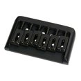 thumbnail image 1 of Guitar Hardtail Bridge Saddle Bridge Top Load Guitar Tailpiece for Stratocaster Telecaster Easy Operation, 1 of 2