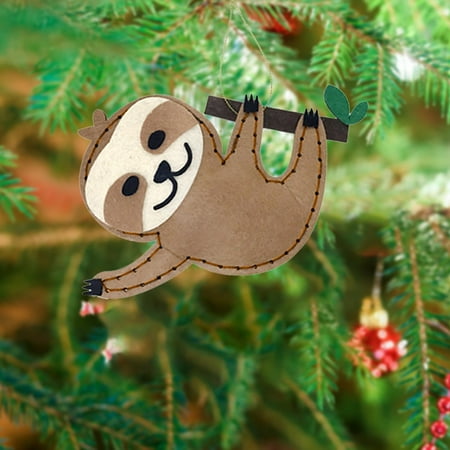 

TOYFUNNY Sloth Combination Pendant Branch Hanging Upside Down Sloth Wall Hanging