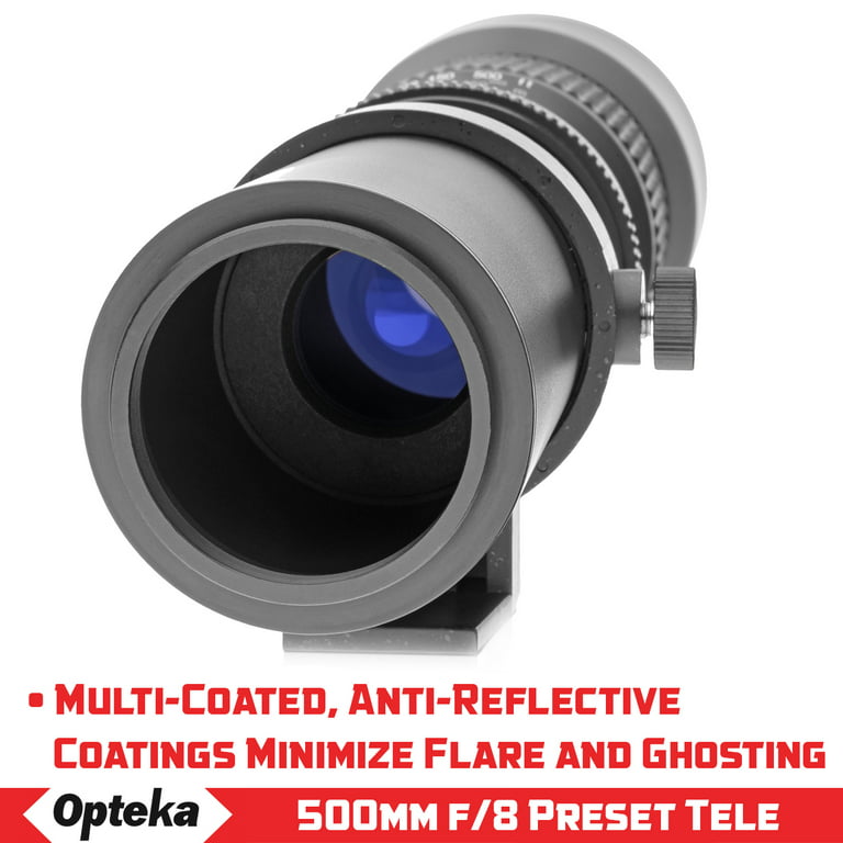 Opteka 500mm f/8 Telephoto Lens For Fuji X-A5 X-T20 XF10 X70 X-A5 X-T100  X-T3