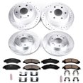 thumbnail image 3 of PowerStop Front and Rear Z23 Evolution Sport Carbon-Fiber Ceramic Brake Pad and Drilled & Slotted Rotor Kit Fits: GMC Select Models K8071, 3 of 10