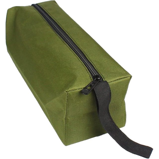 Bolsa de almacenamiento de kits de herramientas Bolsa de almacenamiento de herramientas impermeable con cremallera Pouc (verde) 1pcs ZefeiWu 1327534259490